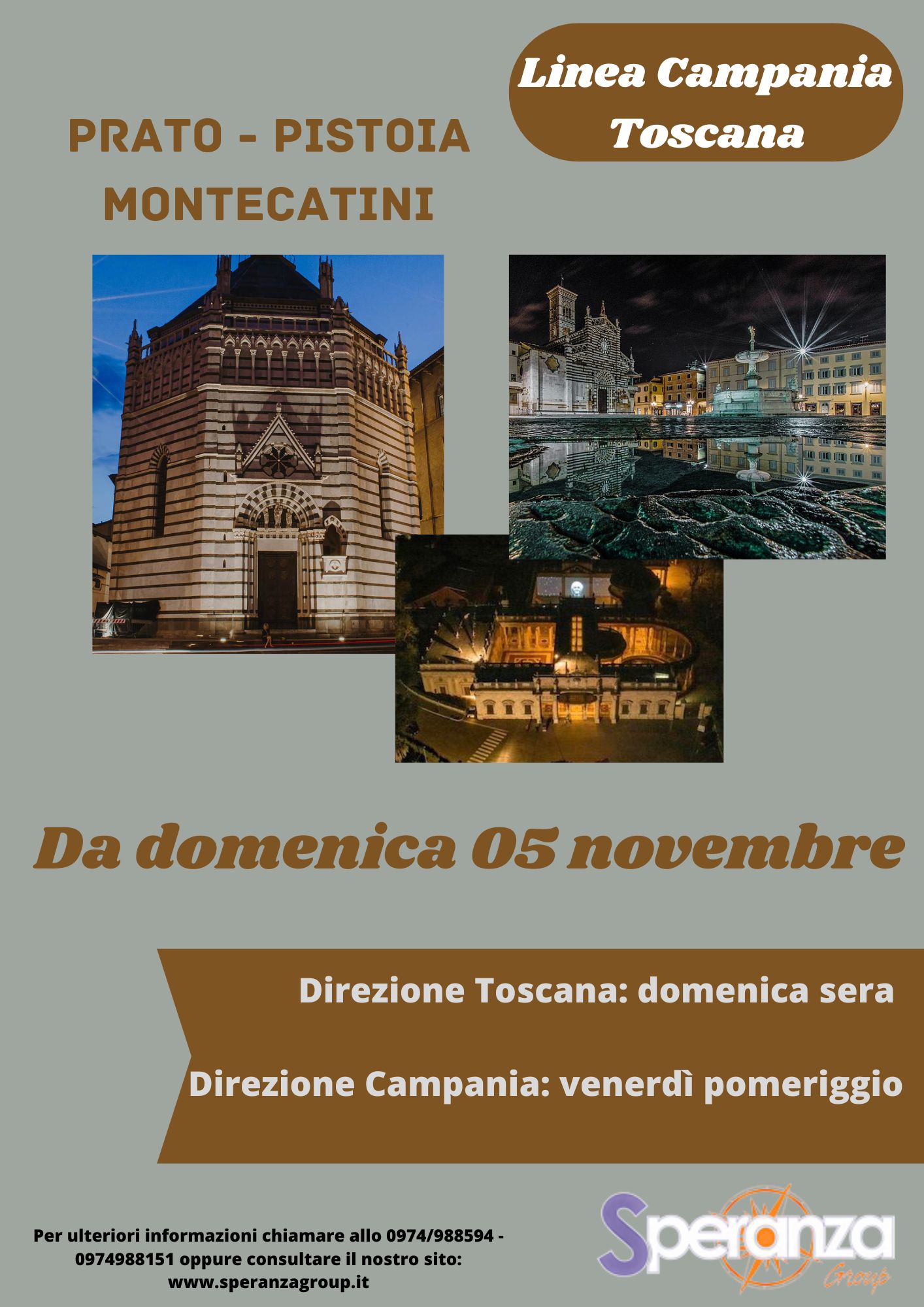 Attivazione Fermate Prato, Pistoia E Montecatini Da Domenica 05 Novembre 2023.